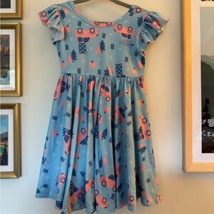 Dot dot smile toddler Christmas dress 2T